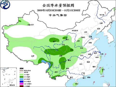 降雨量大的图片(1一7天天气预报图)