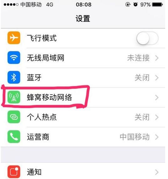 苹果手机流量怎么开(苹果流量怎么开启使用)