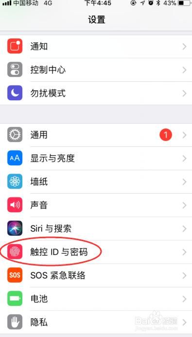 苹果手机怎么设置密码(苹果手机怎么设置密码锁屏)