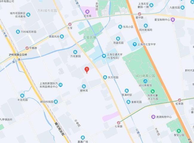 上海市七莘路在哪个区(上海市七莘路2099号)