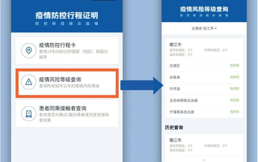 在哪里查行程(手机怎么查行程码)