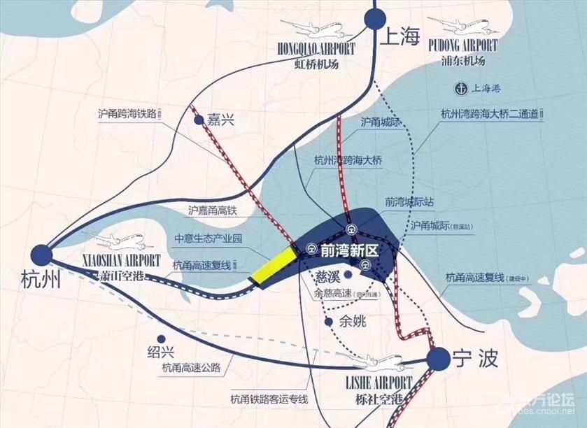 杭绍甬在哪(杭州湾杭甬复线规划图)