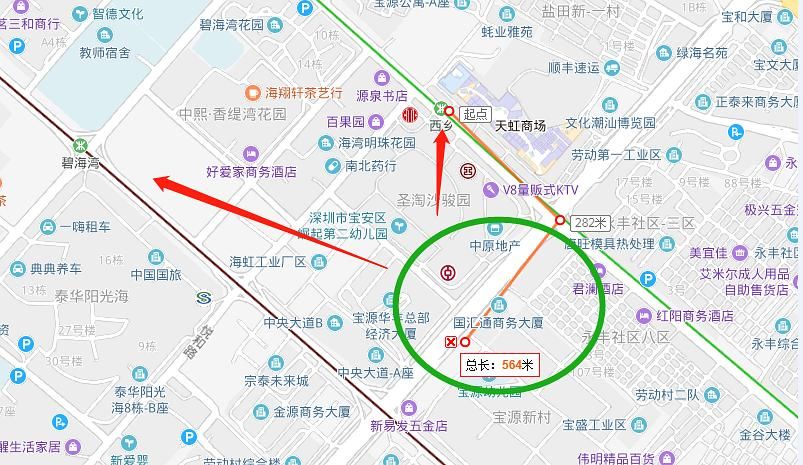 宝安地铁站在哪里(深圳宝安区地铁站地图)