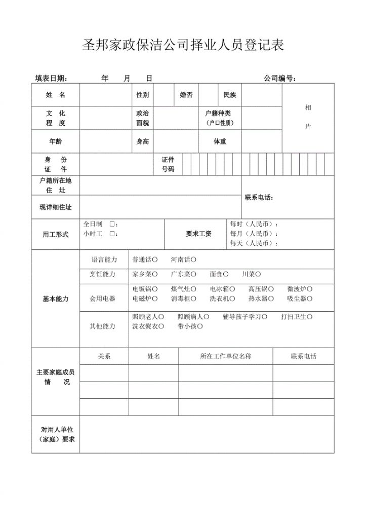 成立家政公司需要什么手续(北京开家政公司需要什么手续)