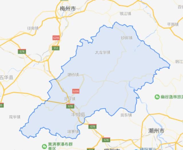 丰顺市在哪(丰顺市)