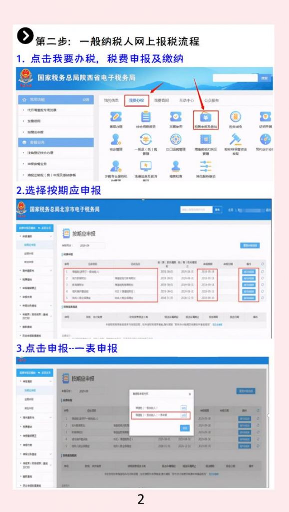 网上报税的具体流程(网上报税的基本流程)