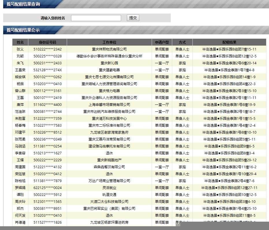 公租房官网查询的简单介绍