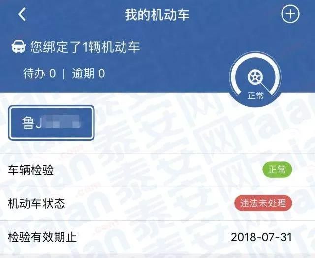 关于汽车违章在哪里查的信息