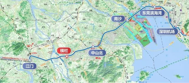 横栏深茂高铁站在哪里(2019年深茂铁路横栏站)