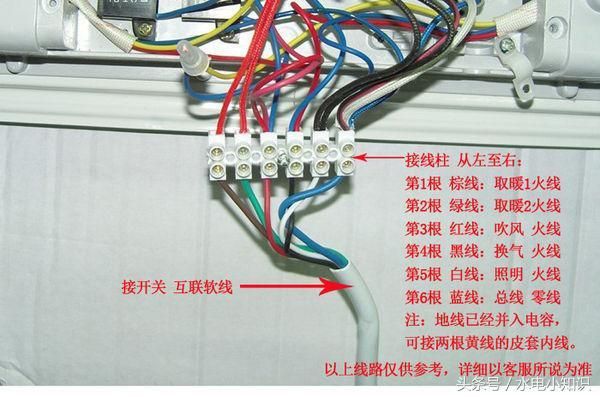 浴霸开关在哪(浴霸开关5开接线图)