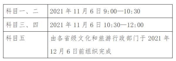 2021年导游资格证报考时间(2021年导游资格证报名入口官网)