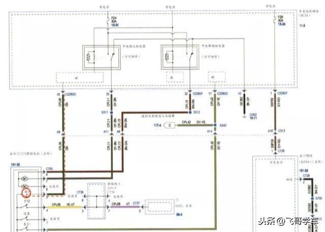 福特蒙迪欧门锁在哪里(福特蒙迪欧车门锁在哪里)