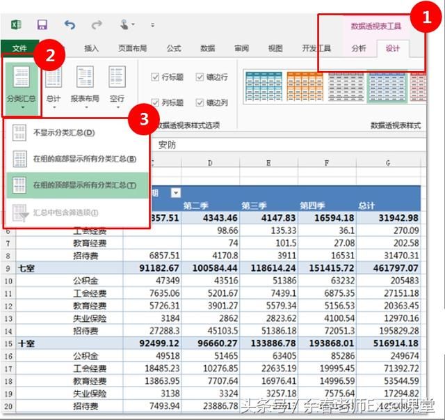 汇总选项在哪(access汇总选项)