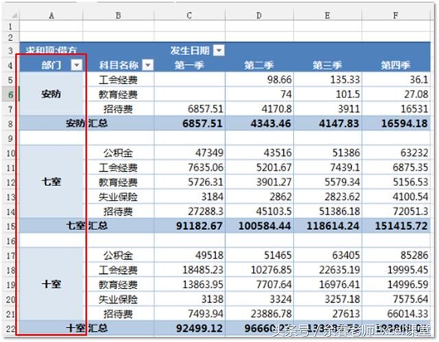 汇总选项在哪(access汇总选项)