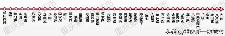关于大渡口轨道21号线和12号线的信息