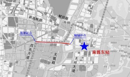 南昌市广州路在哪里(南昌广州路西延最新消息)