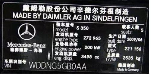 汽车铭牌在哪里(车的铭牌是啥)