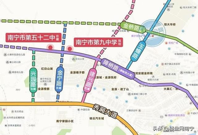 南宁九中新校区在哪(南宁四十三中新校区)