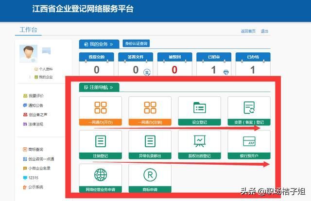 江西省企业信息登记网络服务平台(江西省企业登记注册网络服务平台)