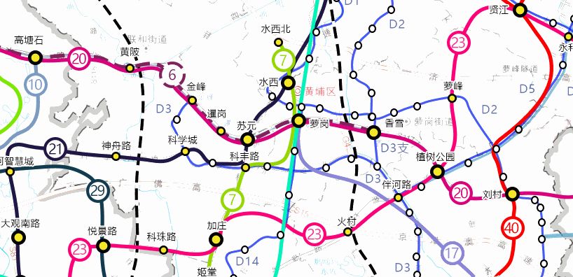 重庆6号线东延规划图(重庆6号线东延段)