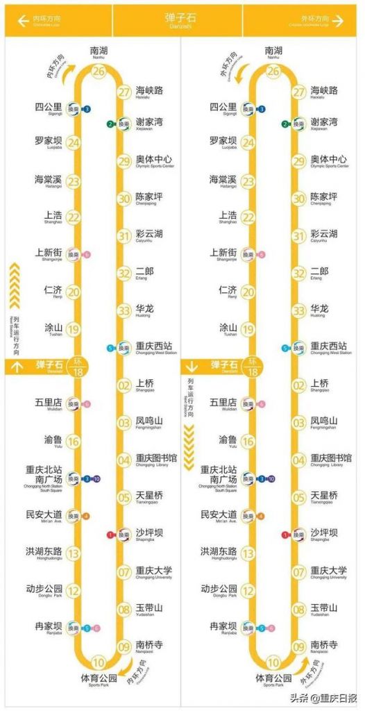 环线沙坪坝末班车(重庆环线末班车几点)