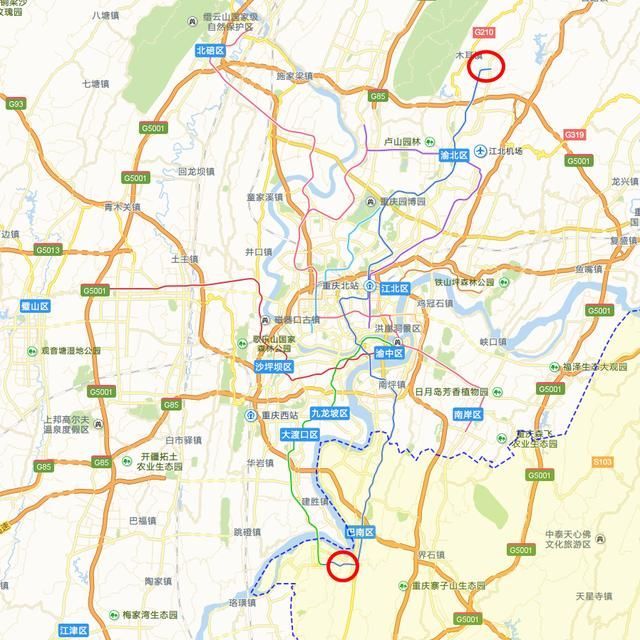 重庆轻轨全线路图(重庆轻轨1号线路图)