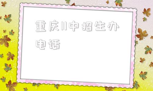 重庆11中招生办电话(邯郸市11中招生办电话)